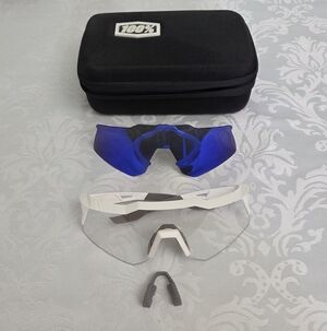 100% Sports Sunglasses with Interchangeable Lenses